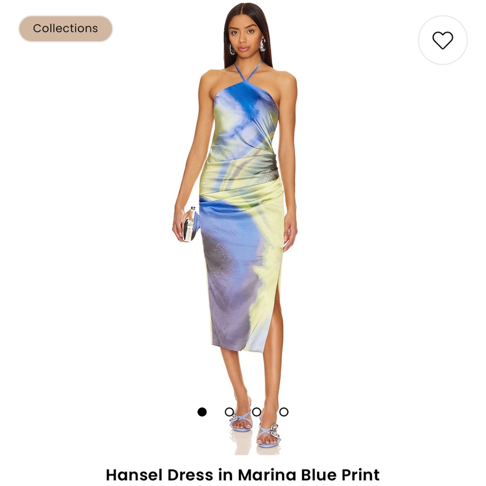 SIMKHAI Hansel Dress in Marina Blue Size 4